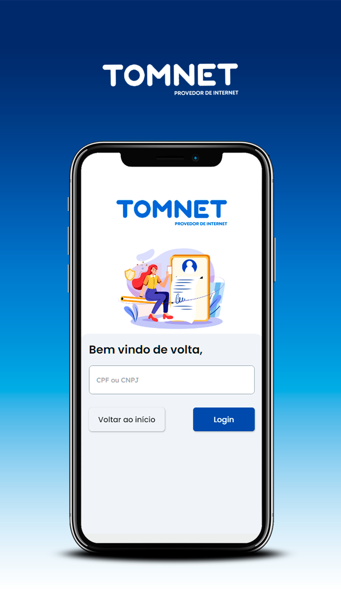 TOMNET Internet - App Cliente