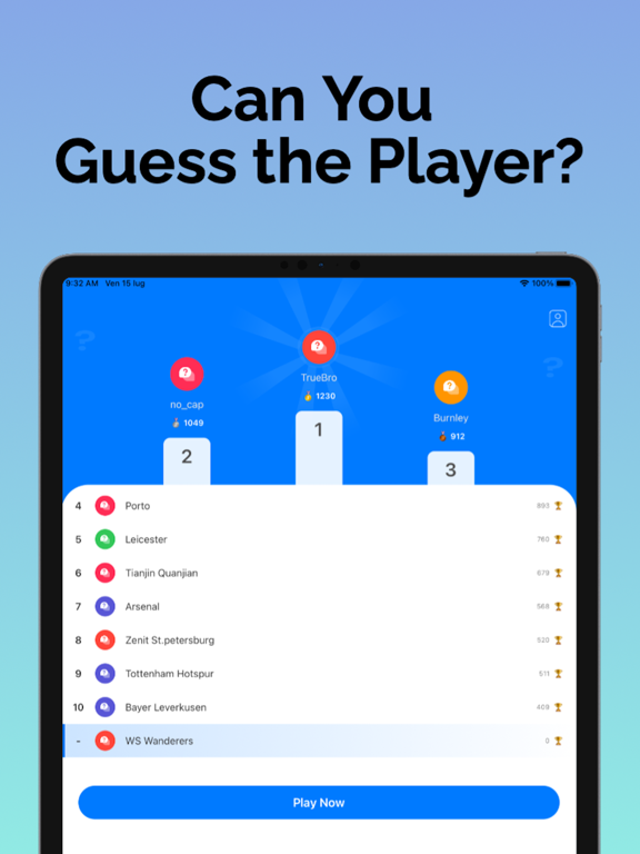 Guess the Player - Quiz