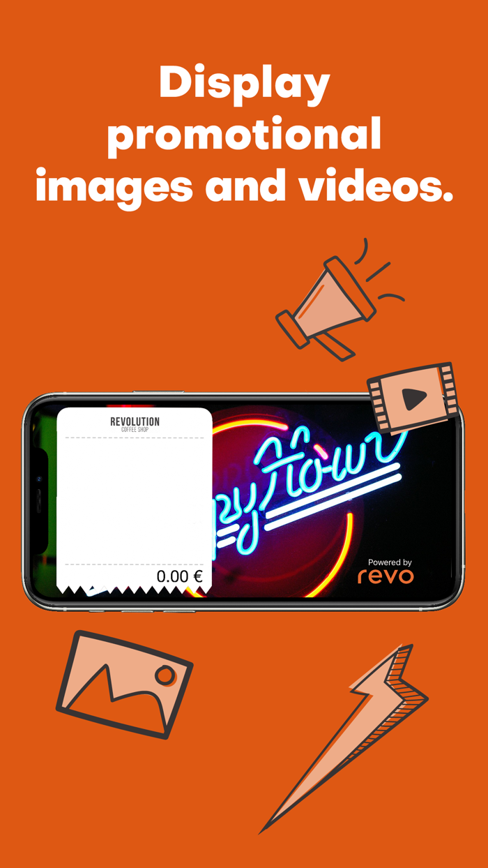 Revo DISPLAY Customer screen