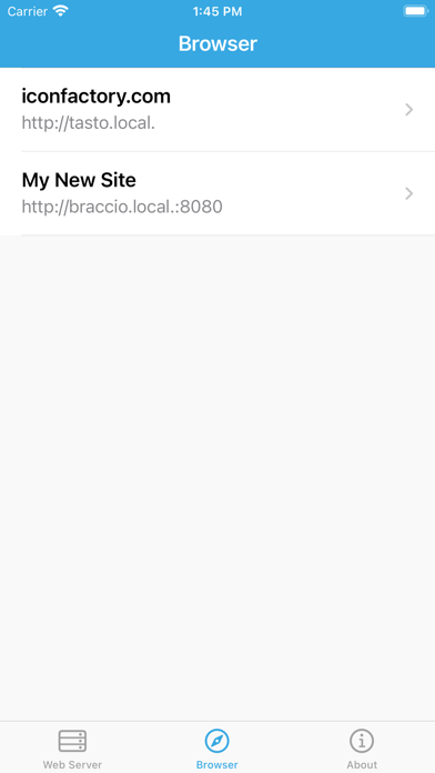 WorldWideWeb – Mobile Screenshot