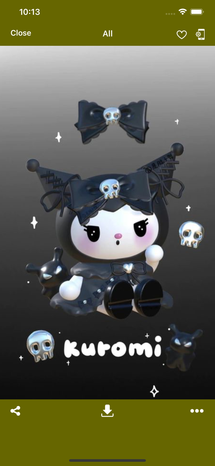 Sanrio  Kuromi Wallpaper 4k
