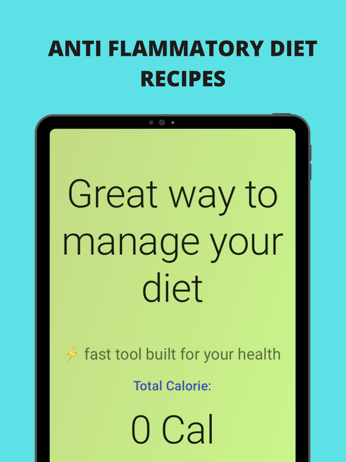 Anti Inflammatory Diet. App