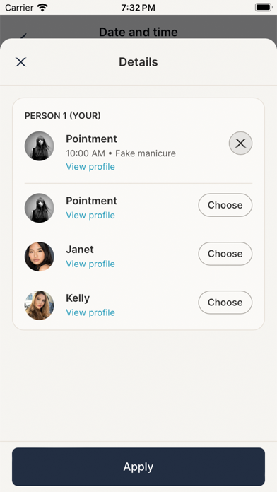 Pointment Screenshot