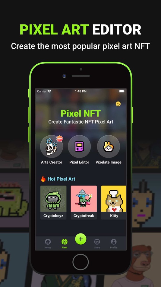 #2. NFT Kit: Pixel Art NFT Creator (iOS) 由: ASOFLY ADS LIMITED