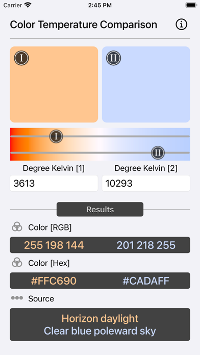 Color Temperature Comparisonのおすすめ画像10