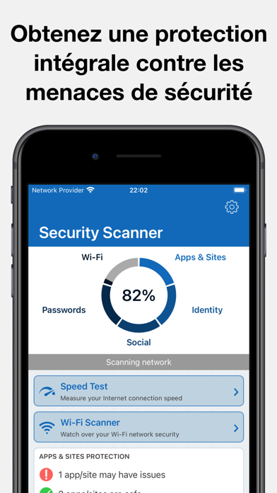 Screenshot #1 pour MyTop Mobile Security AI