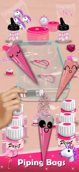 Game screenshot Piping Bags - Makeup Slime Mix apk