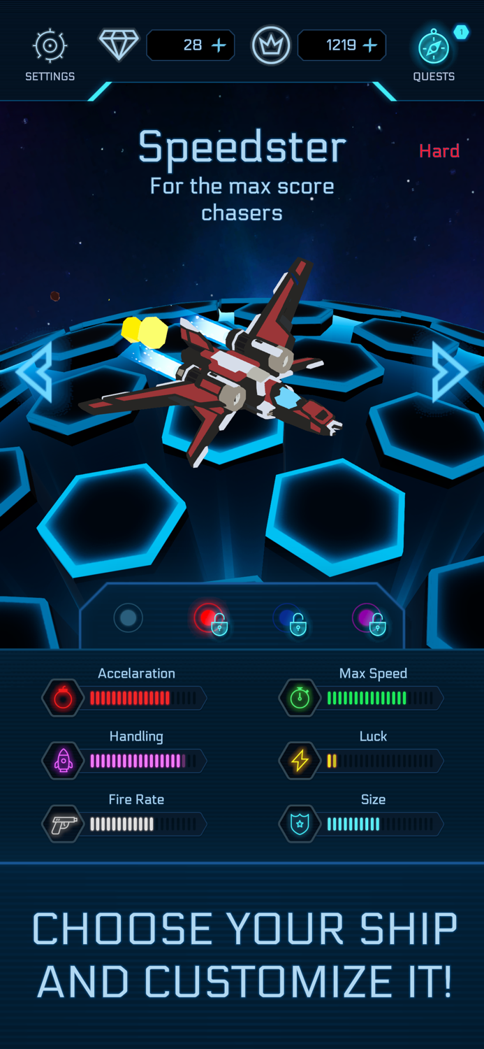 Galaxy Swirl Action Runner