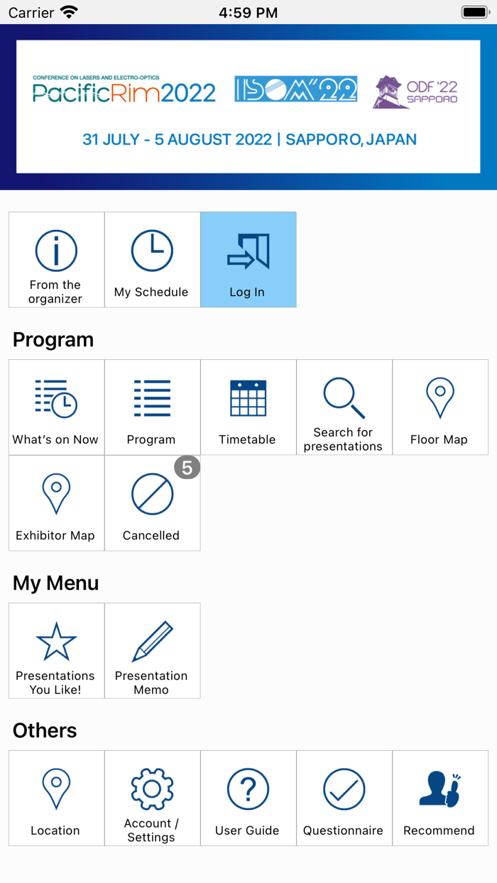 CLEO-PR2022/ISOM22/ODF22