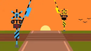 Railroad Crossing Kids: Safe screenshot 2