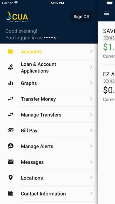 Credit Union of Atlanta Screenshot
