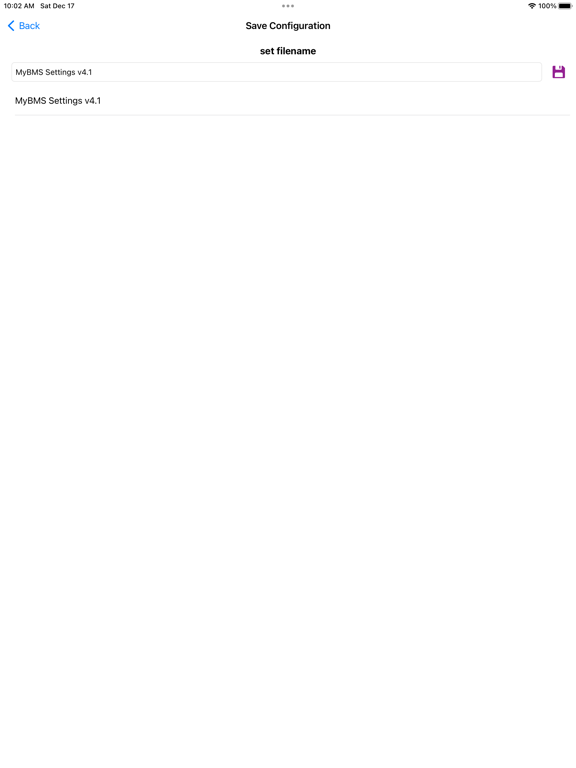 Xiaoxiang BMS iPad app afbeelding 8