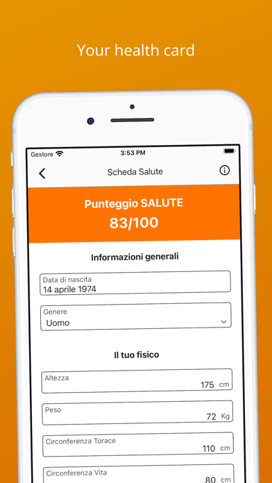 Fitness da Scrivania Screenshot