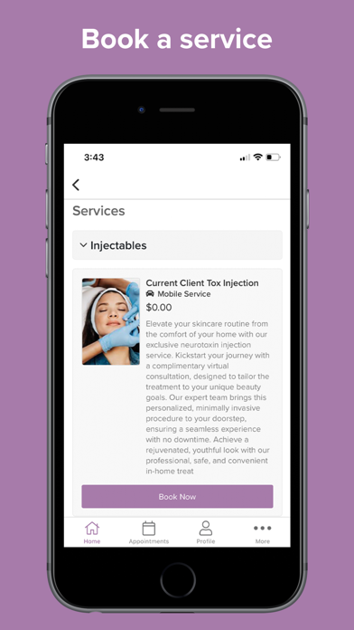 myMedSpa Screenshot