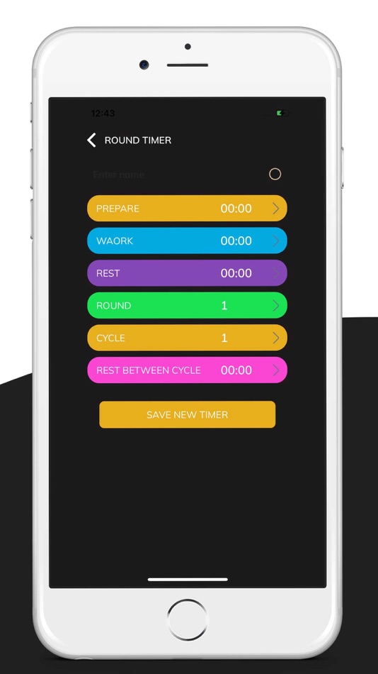 #3. Exercise Workout Timer (iOS) By: Ihsan Ullah