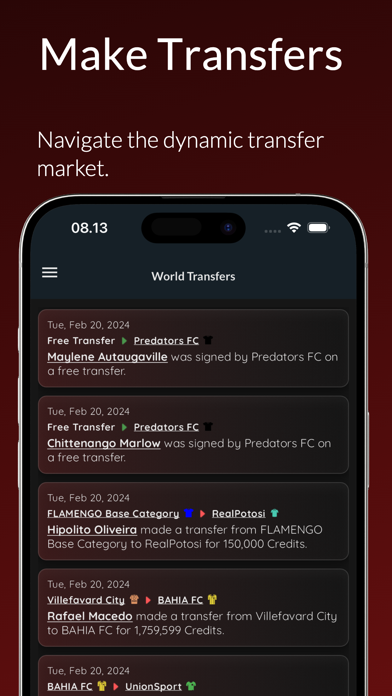 MYFM - Online Football Manager Screenshot