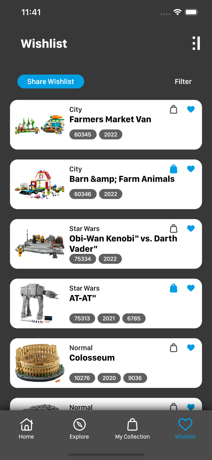 Brick Search The LEGO set app
