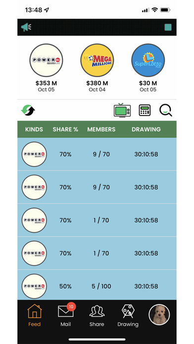 Shareloto App Screenshot