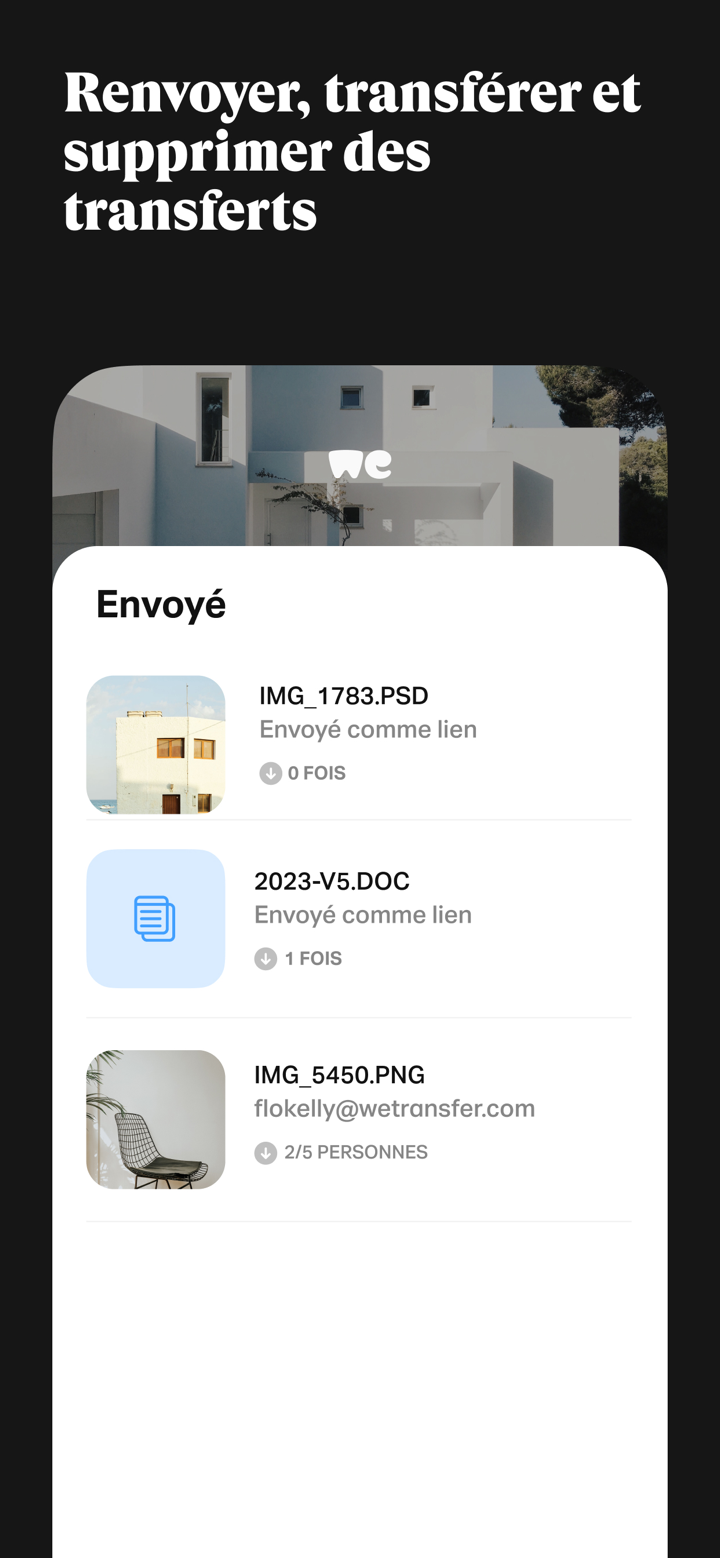 WeTransfer: Transfer Files screenshot 7
