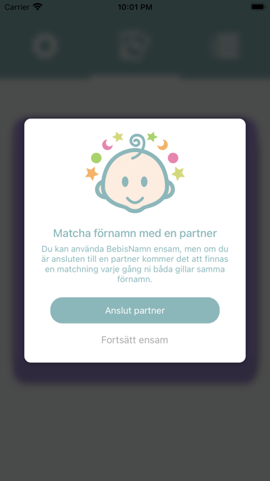 BebisNamn - Swipe & Match Screenshot