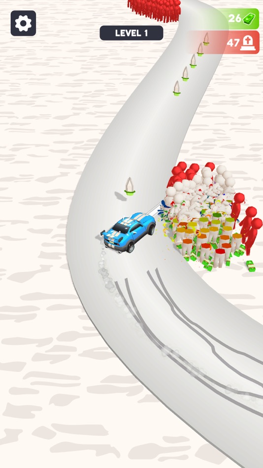 #3. Drift Slice (iOS) Ved: Gigantic Games
