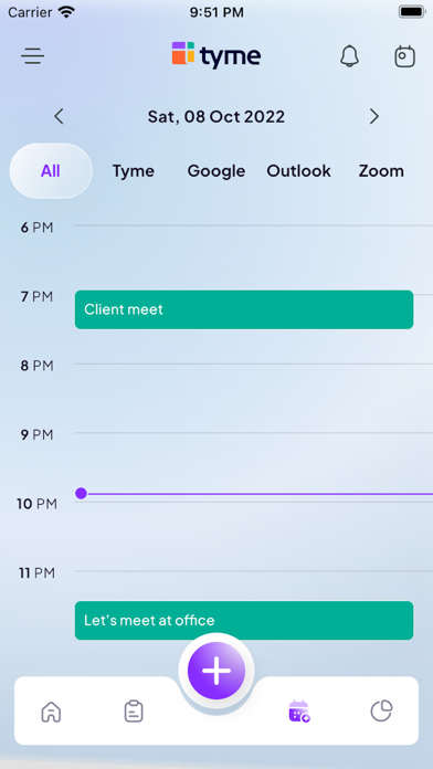 Tymeapp Screenshot