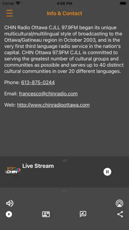 Game screenshot CHIN RADIO Ottawa hack