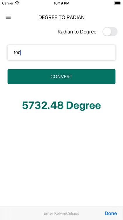 Radian2Degree screenshot-3