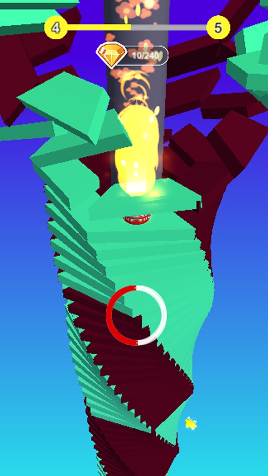 #3. Tower Blast: Crash Stack Ball (iOS) Bởi: Traxnet OU