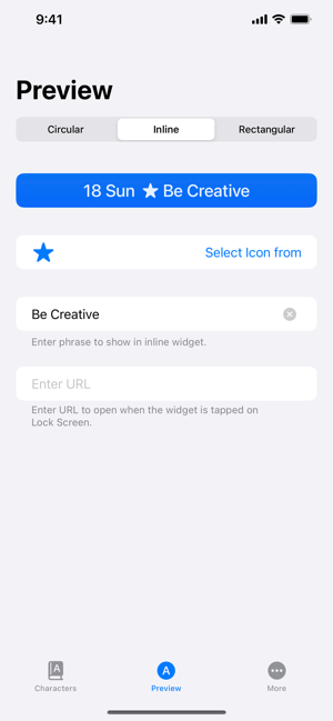 ‎Current - Text Widgets Screenshot