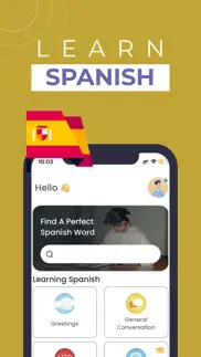 learn spanish-spain phrasebook iphone screenshot 1