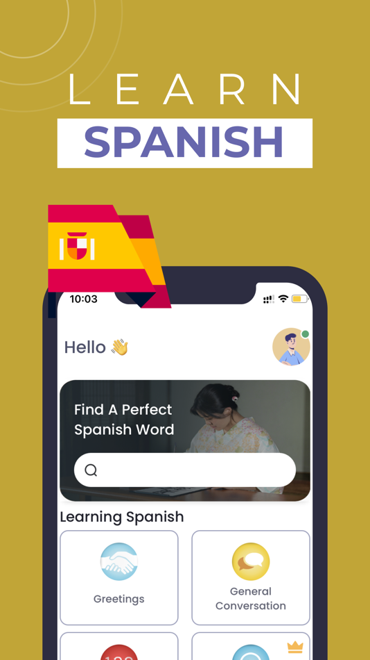 Learn Spanish-Spain Phrasebook - 4.6 - (iOS)