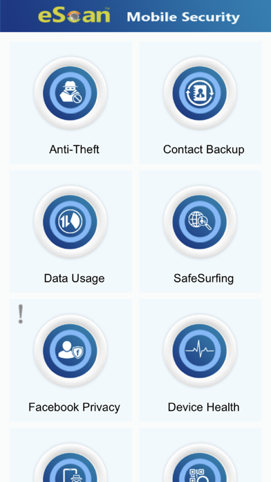 eScan Mobile Security Screenshot