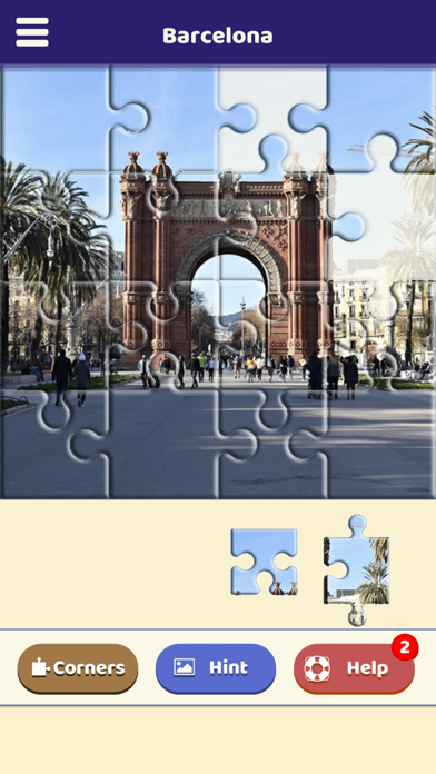 Screenshot 2 of Barcelona Sightseeing Puzzle App
