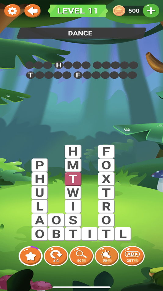 #4. Find Word Search Cross Connect (iOS) Podle: Prathed Sangwongvanit
