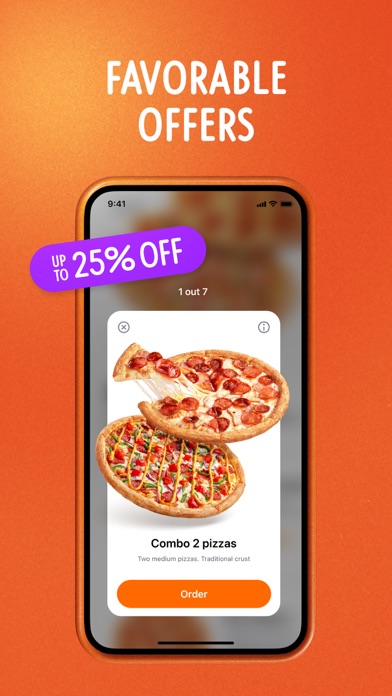 Dodo Pizza. Pizza Delivery Screenshot
