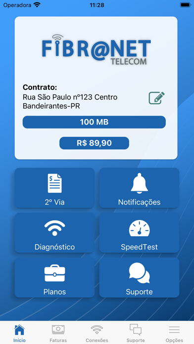 FIBRANET Screenshot