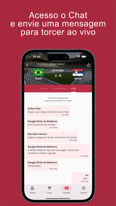 Futebol da Copa Screenshot