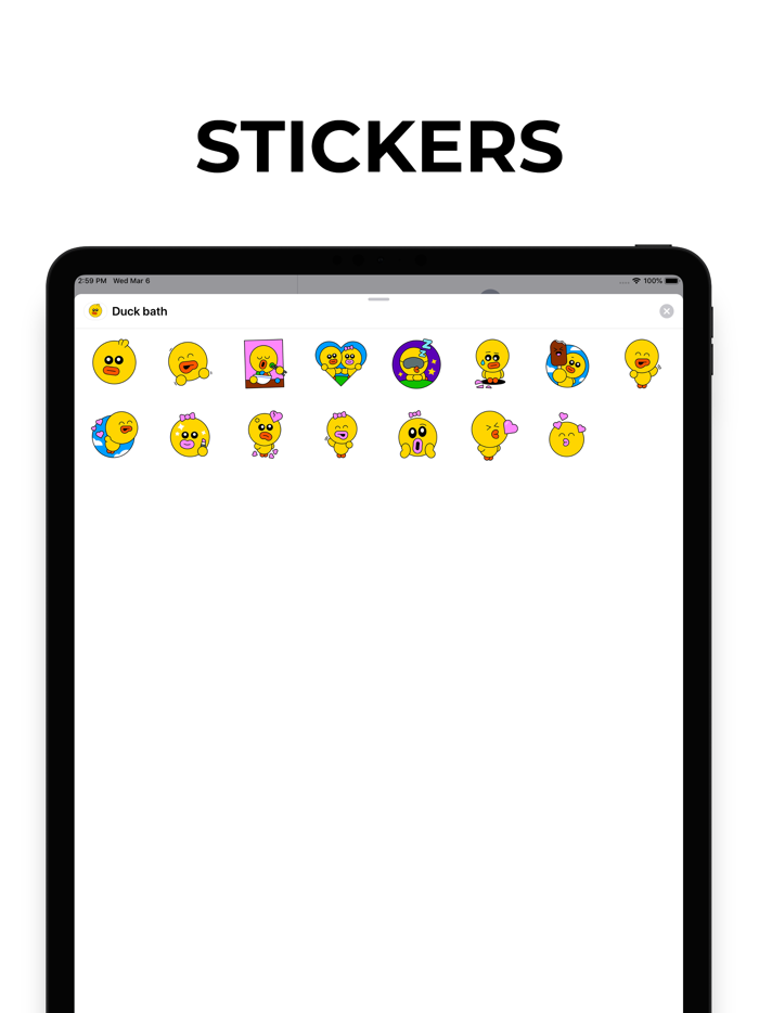 Rubber duck Emoji and Stickers