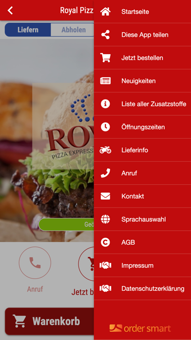 Royal Pizza Heilbronn Screenshot