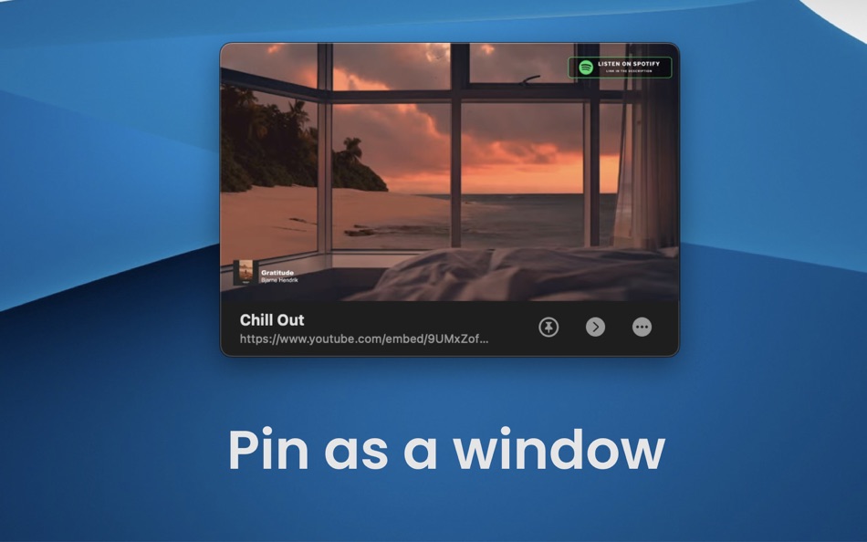 #3. Youtube Lofi Music:MenuBar App (macOS) By: 奕琦 冯
