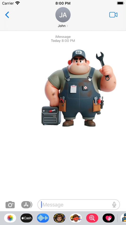 #4. Mechanic Stickers (iOS) Podle: Paul Scott