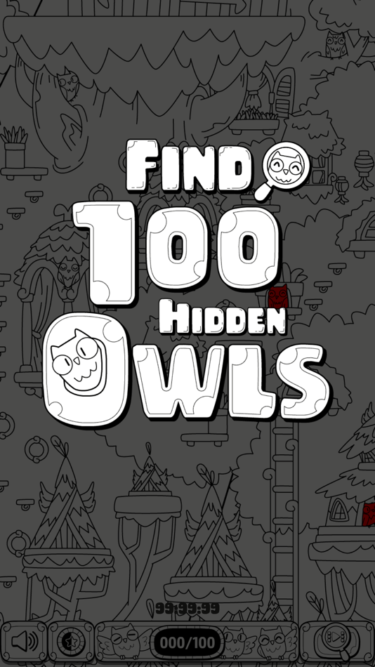 #6. Find 100 Hidden Owls (iOS) 由: MoFunZone Inc