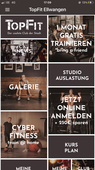 Screenshot #1 pour TopFit Fitness