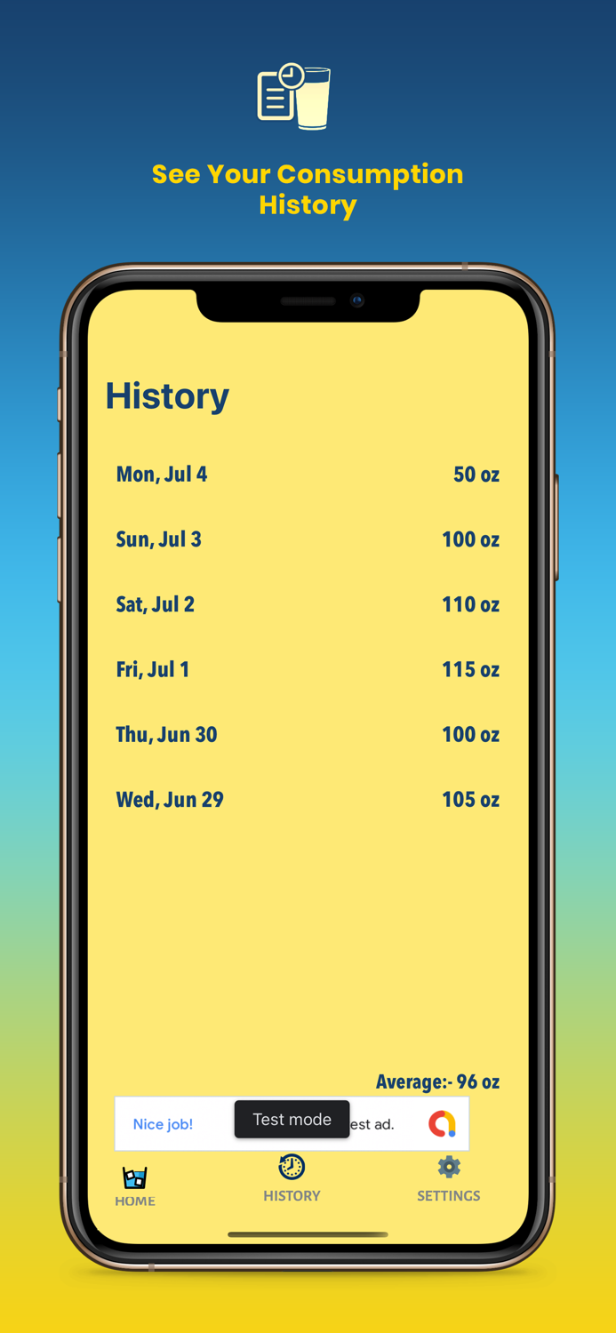 1 Water App and Daily Tracker