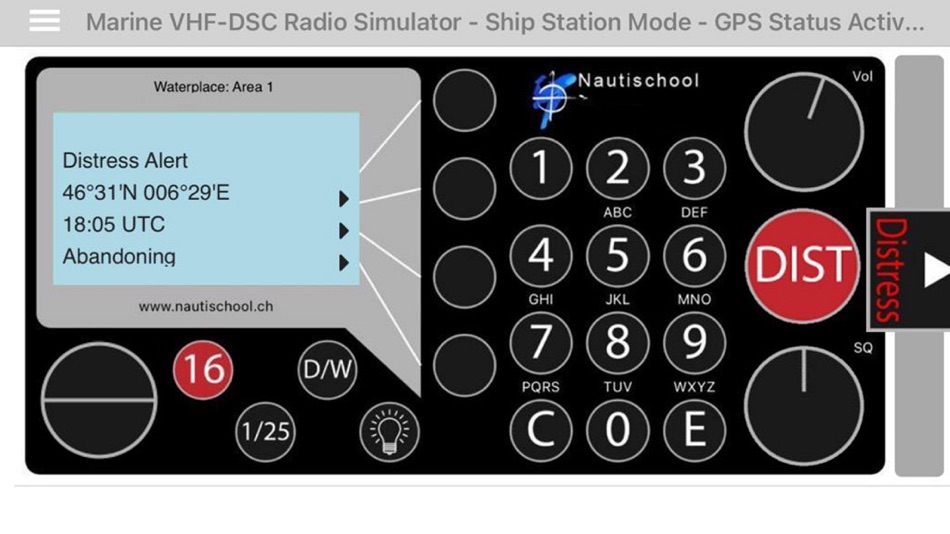 #6. VHF-DSC (iOS) Podle: Richard Jaquemet