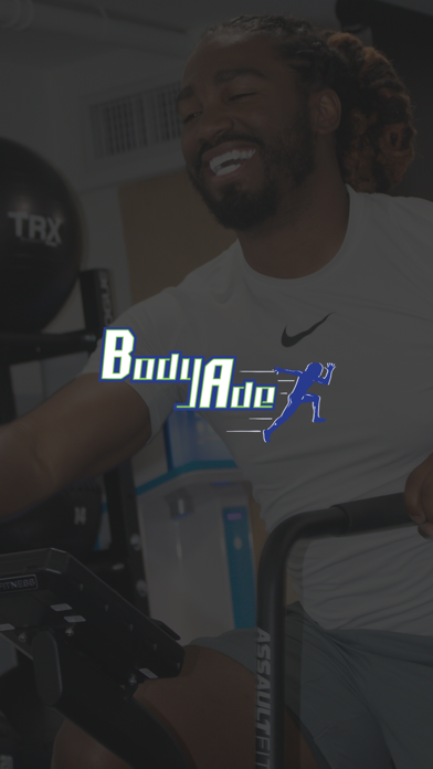 BodyAde Fitness App Screenshot