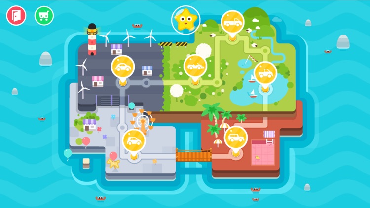 Dinosaur Car games for kids screenshot-3