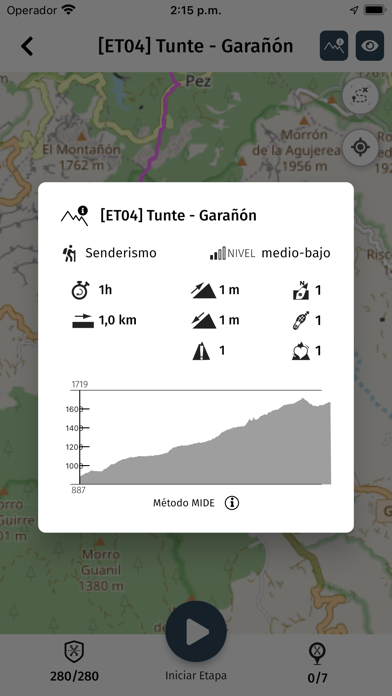 Camino Santiago entre volcanes Screenshot