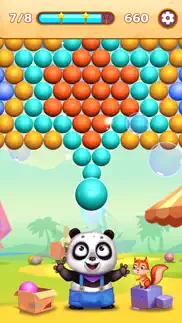 bubble pop - panda puzzle game iphone screenshot 1